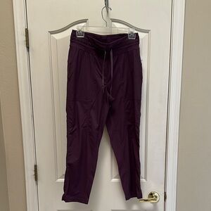 lululemon athletica Purple Dance Studio MR Crop